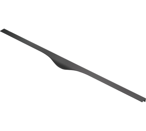 Изображение товара Алюминиевая мебельная ручка GTV PICADO 256/596 черный матовый UA-PICADO-256-596-20M