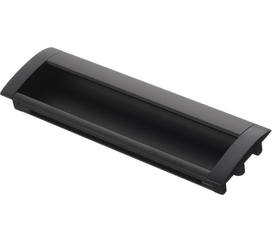 Изображение товара Алюминиевая мебельная ручка GTV UA-OO-326/128 черный матовый UA-00-326128-20M