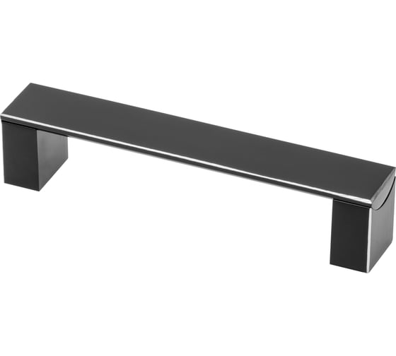 Изображение товара Алюминиевая мебельная ручка GTV ARES 128 черный UA-ARS128-20