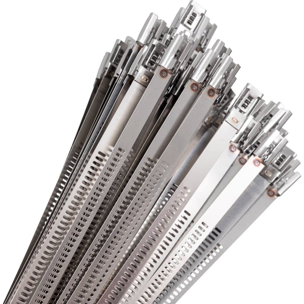 Изображение товара Стальные стяжки лестничного типа FORTISFLEX СКЛ 316 7х300 - нержавеющие, универсальные крепежные эл