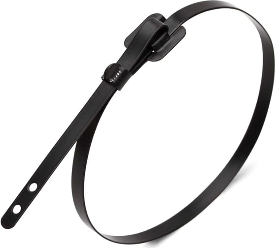 Изображение товара Стальные стяжки с бугельным замком с покрытием FORTISFLEX СКБ-П 316 9.6х750 74170