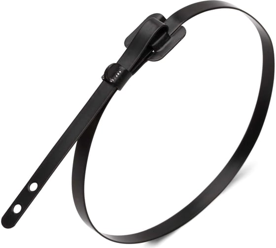 Изображение товара Стальные стяжки с бугельным замком с покрытием FORTISFLEX СКБ-П 316 9.6х550 74168