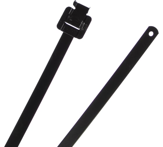 Изображение товара Стальные стяжки с бугельным замком с покрытием FORTISFLEX СКБ-П 316 9.6х900 74171