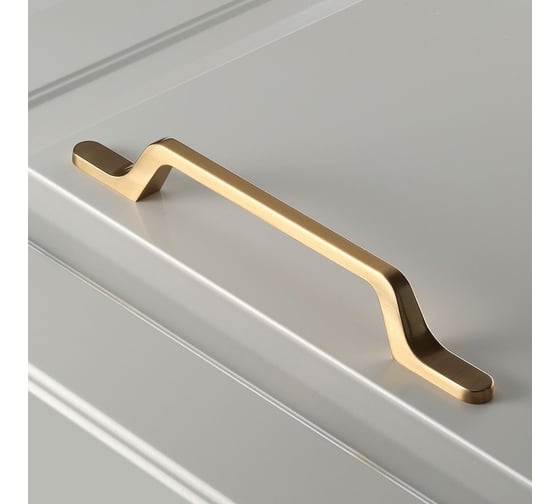 Изображение товара Ручка GTV FLAVIO 160 мм, позолоченная латунь UZ-FLAVIO-160-16