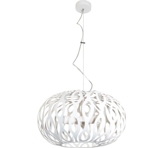 Изображение товара Подвесной светильник ЭЛЕТЕХ Джоли 231 белый муар НСБ 01-3x60-169 Е27 [ИМ] 1005405139
