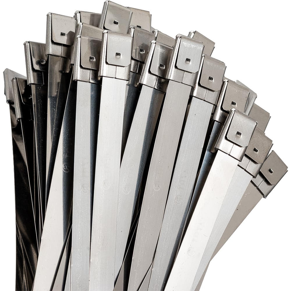 Изображение товара Стальные стяжки FORTISFLEX СКС 304 7.9х150 для крепления кабелей