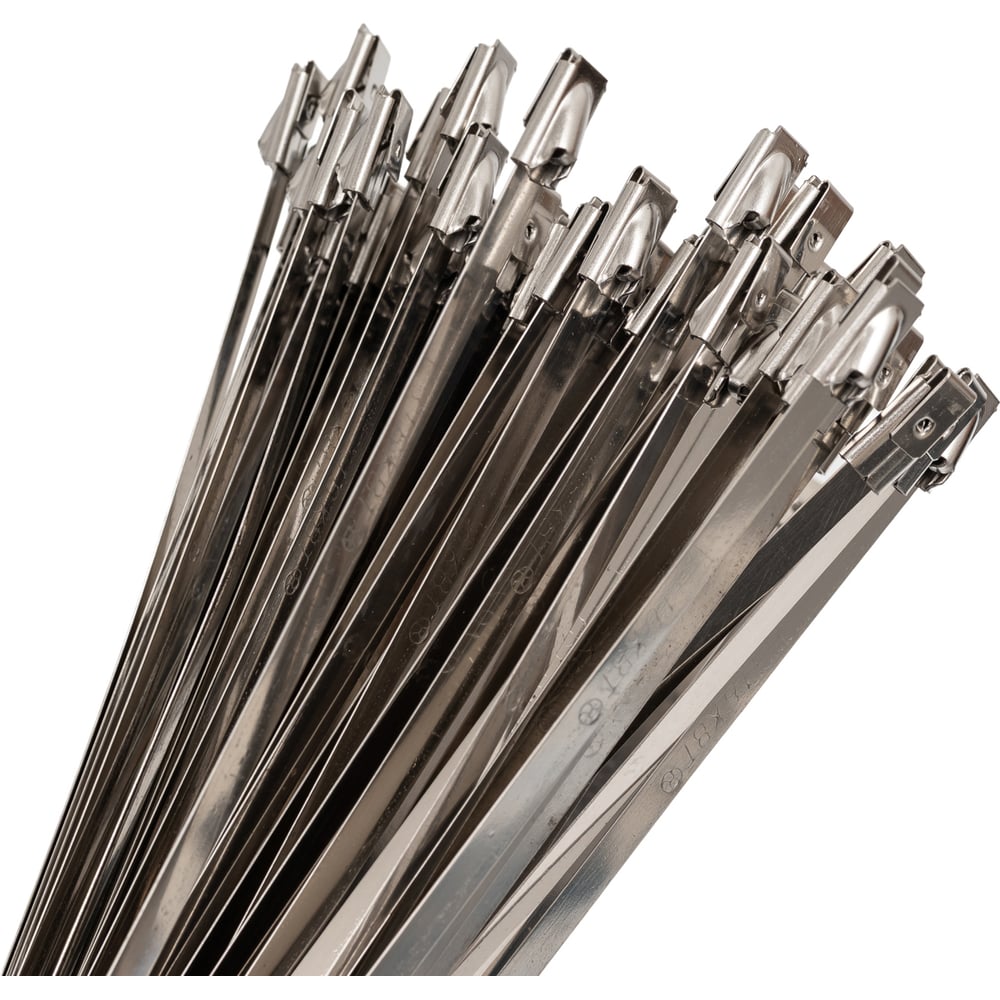 Изображение товара Стальные стяжки FORTISFLEX СКС 316 4.6х300 нержавеющая сталь 100 шт