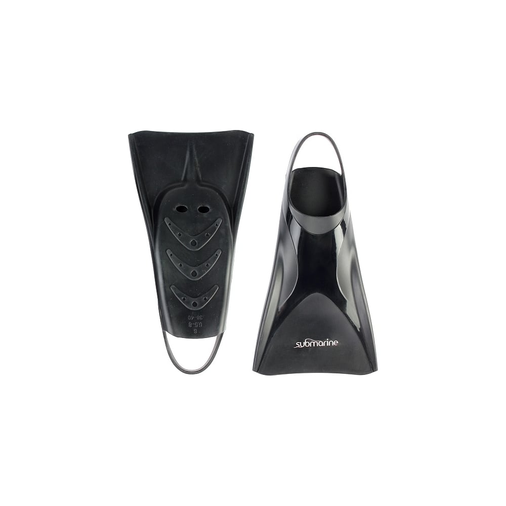 Изображение товара Плавательные ласты Submarine flipper soft f9920 35-38 взрослые черный силикон