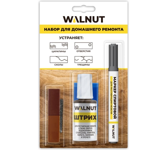 Изображение товара Набор для реставрации мебели WALNUT светло-коричневый WLN0373