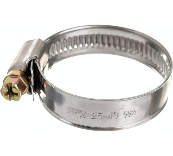 Изображение товара Червячный хомут FORTISFLEX PL-12/W2 25-40 мм 69012