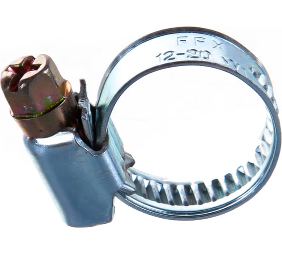 Изображение товара Червячный хомут FORTISFLEX PL-9/W1 12-20 мм 68982