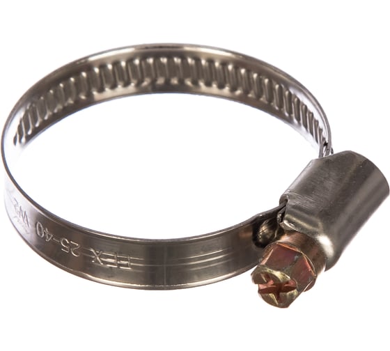 Изображение товара Червячный хомут FORTISFLEX PL-9/W2 25-40 мм 68964
