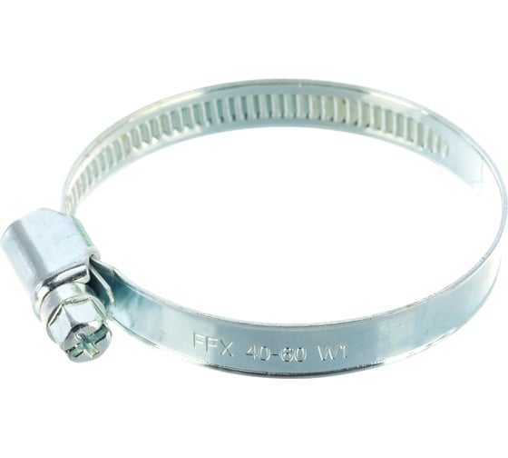 Изображение товара Червячный хомут FORTISFLEX PL-9/W1 40-60 мм 68987