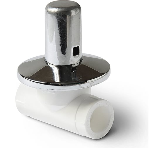 Изображение товара Вентиль с хромированной рукояткой PRO AQUA PP-R d-20 мм PA43008b