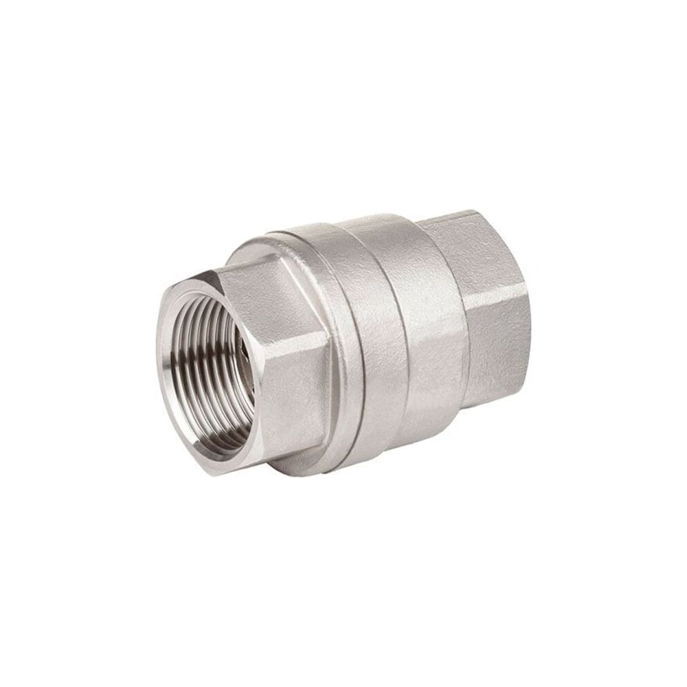 Изображение товара Обратный клапан TITAN LOCK  муфтовый нержавеющий AISI304, ВР/ВР 1/2", TL1/2FCV