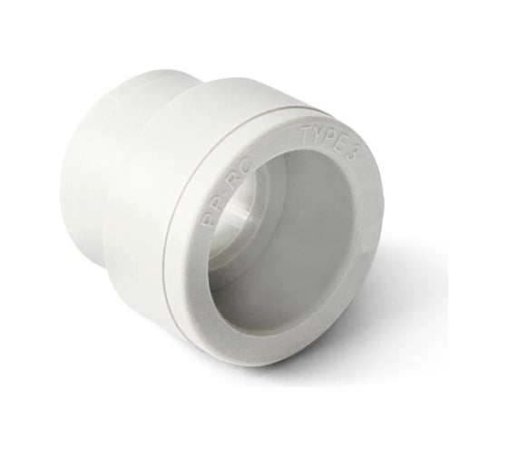 Изображение товара Переходная муфта PRO AQUA PP-R белая d-32-20 мм PA1261208b