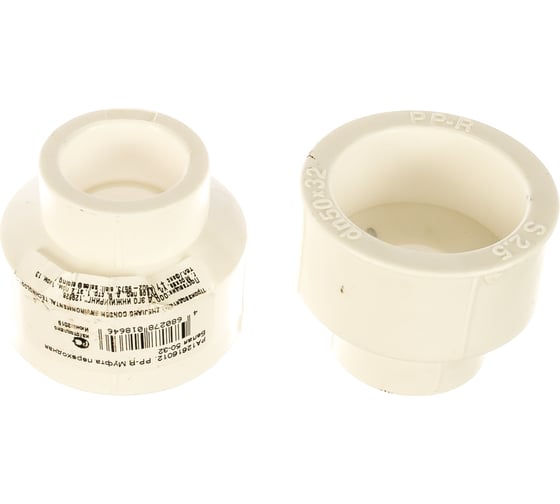 Изображение товара Переходная муфта PRO AQUA PP-R белая 50-32 мм PA12616012b