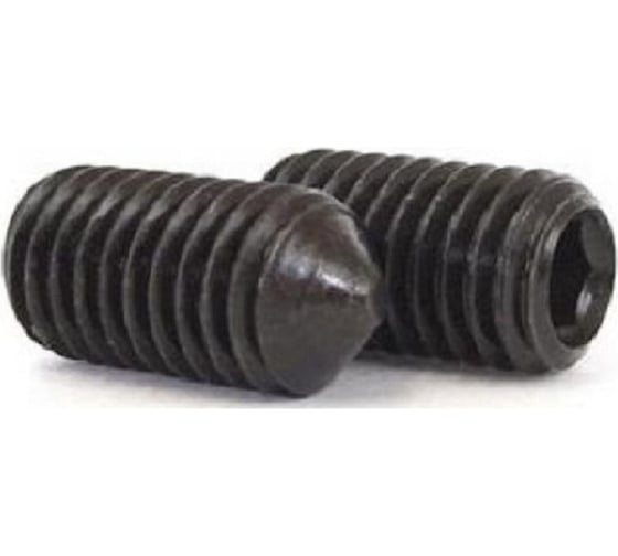 Изображение товара Винт Море-Метизов DIN 914, кл. пр. 12.9, оксид, M8x10 мм, 1000 шт. VINT9148101000M