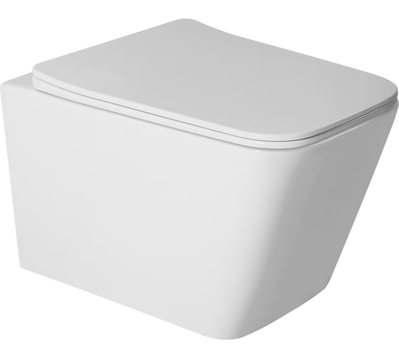 Изображение товара Унитаз подвесной безободковый с сиденьем с микролифтом BOND F04-10