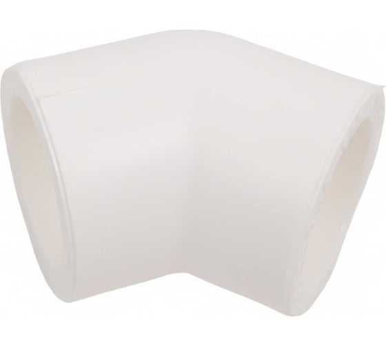 Изображение товара Угольник PRO AQUA PP-R 45 градусов белый 25 мм PA13510Pb