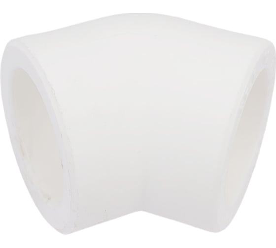 Изображение товара Угольник PRO AQUA PP-R 45 градусов белый 32 мм PA13512Pb