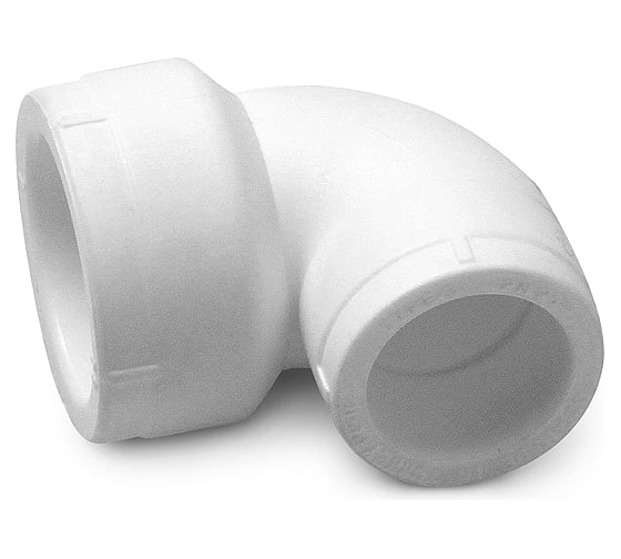 Изображение товара Переходной угольник PRO AQUA PP-R 90 градусов, белый, 32-25 мм PA1371210b