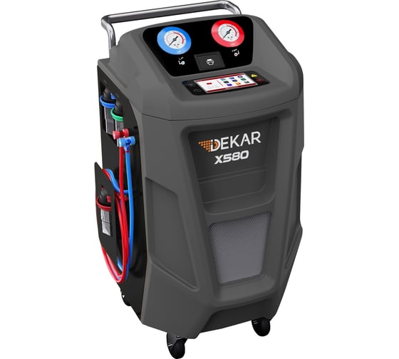 Изображение товара Автоматическая установка для заправки кондиционеров DEKAR для R1234yf принтер, заправка масла - по веcу X580