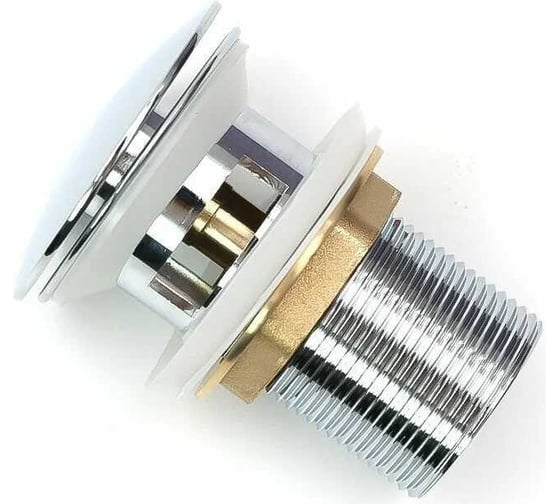 Изображение товара Донный клапан MELANA с переливом, хром, в блистере MLN-335302CH