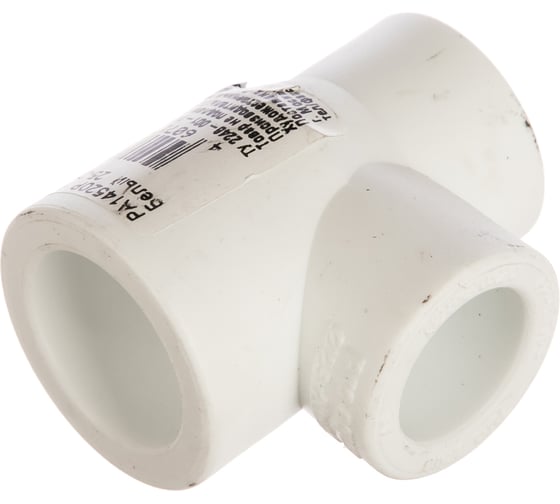 Изображение товара Переходной тройник PRO AQUA PP-R белый 25-20-20 мм PA14520Pb