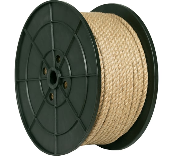 Изображение товара Джутовый канат ЛАНЕКС-КАНАТ lanex, крученый, 8 мм, 100 м 4673750394130