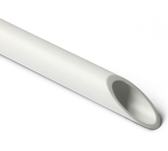 Изображение товара Труба PRO AQUA PP-R SDR 11 PN10 белая d-75 мм 4 м PA11020