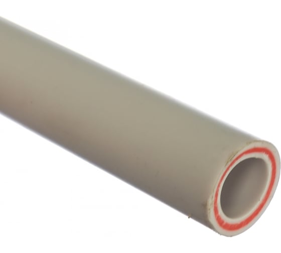 Изображение товара Армированная стекловолокном труба PRO AQUA PP-R RUBIS SDR 6 Белая d-32 мм 4 м PA37012P