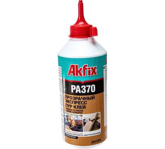 Изображение товара Полиуретановый клей для дерева Akfix PA370 D4, прозрачный, 500 гр GA3705