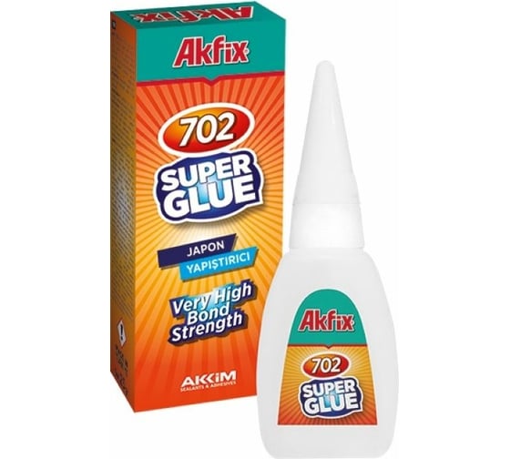 Изображение товара Супер клей Akfix 702, 25 гр. GA020