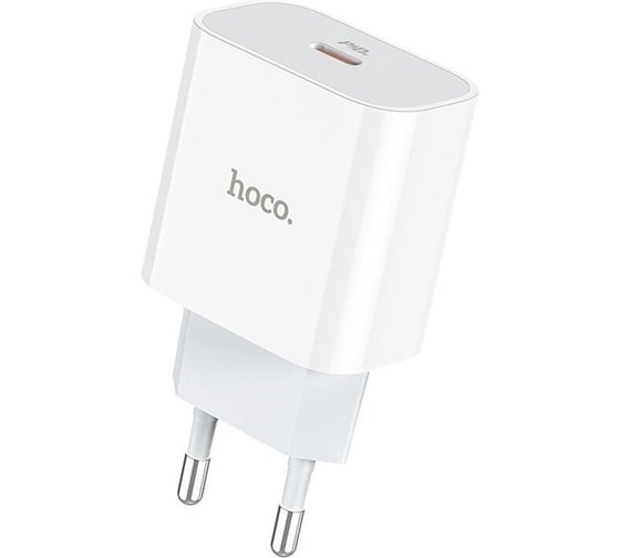 Изображение товара Сзу Hoco c76a plus speed source 1xusb-c, 3а, pd20w, qc3.0 (белый) 0L-00050781