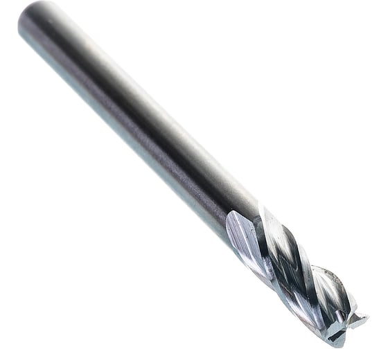 Изображение товара Фреза концевая ООО "ТМТ ГРУПП" цилиндрический хвостовик 6 4-зуб Р6М5 134906