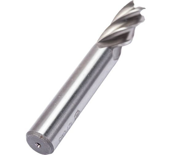 Изображение товара Фреза концевая ООО "ТМТ ГРУПП" цилиндрический хвостовик 12 5-зуб Р6М5 65078