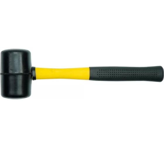 Изображение товара Резиновая киянка VOREL с фибергласовой ручкой, 1.2 кг 33925