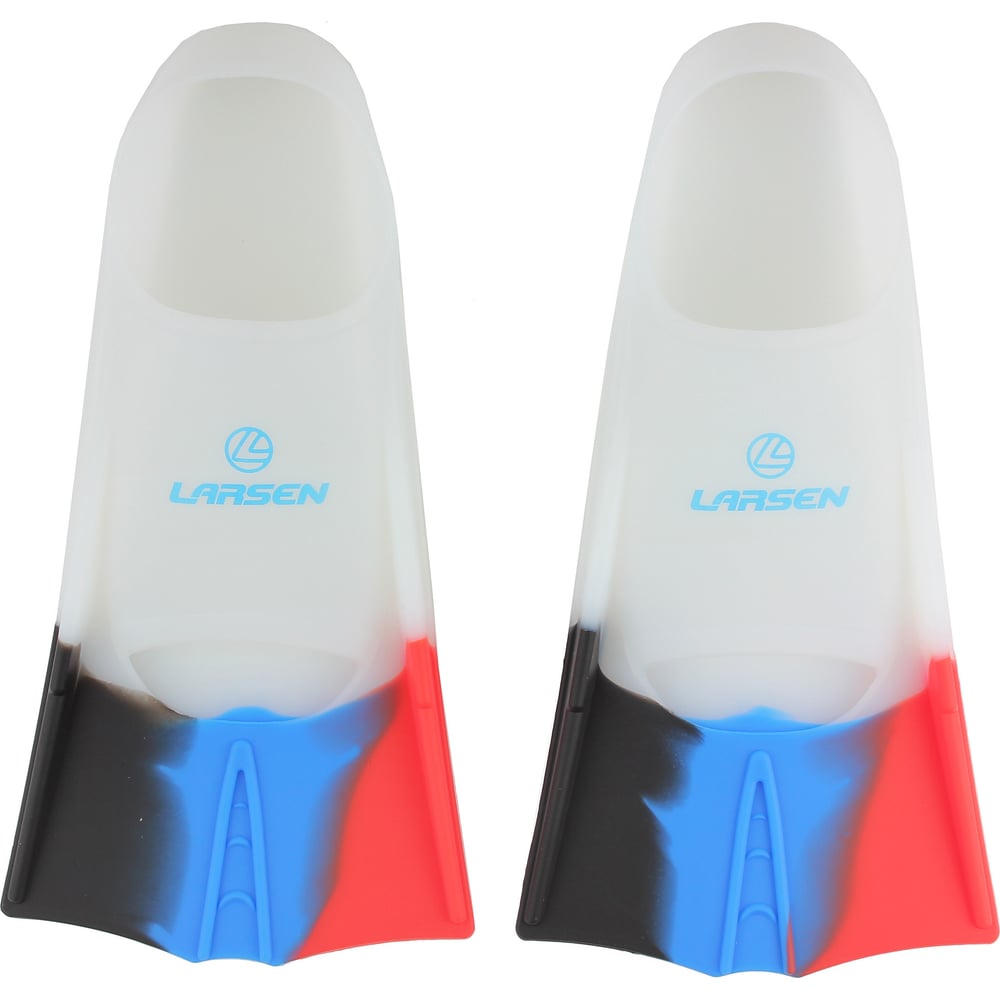 Изображение товара Укороченные силиконовые ласты Larsen 6975 multycolor style 2 42-44 для фридайвинга