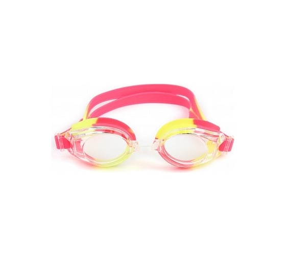 Изображение товара Плавательные детские очки Larsen dr-g102, розовый/желтый 4690222154344