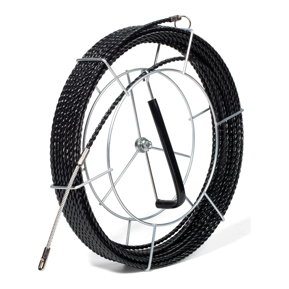 Изображение товара Протяжка из полиэстера FORTISFLEX PET-3-6.0/30MK 76676 30 м черная