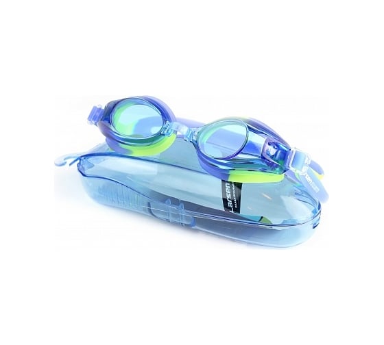 Изображение товара Плавательные детские очки Larsen dr-g103, синий/желтый 4690222154351