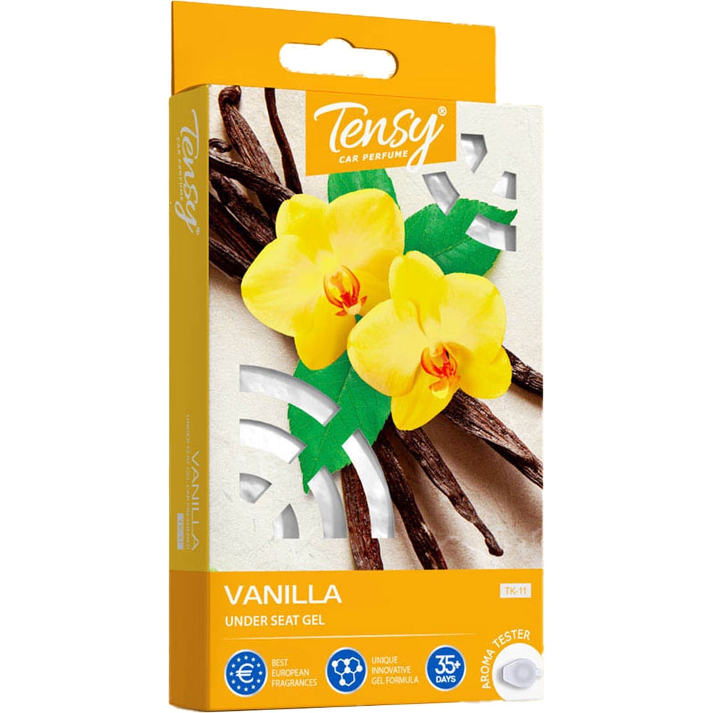 Изображение товара Ароматизатор Tensy под сиденье гелевый ваниль с пробником TK-10