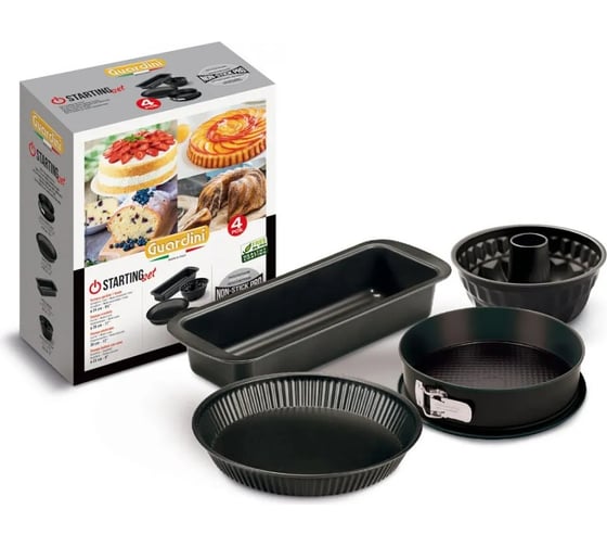 Изображение товара Подарочный набор форм для выпечки GUARDINI Starting Set 4 предмета 89992
