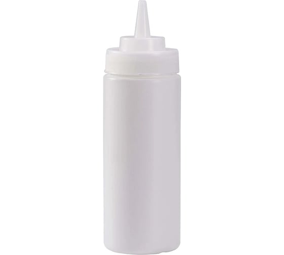 Изображение товара Диспенсер для соусов Kitchen Muse 360 мл, белый jw-lbsd12 wht 168451