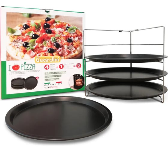 Изображение товара Подарочный набор для выпечки пиццы GUARDINI Pizza Set 5 предметов 27516RK