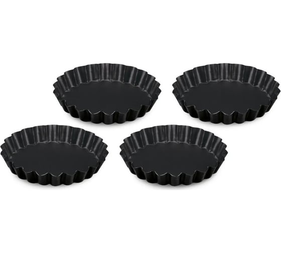 Изображение товара Набор форм для выпечки тарталеток GUARDINI Gardenia 4 шт., 12 см 86204EE