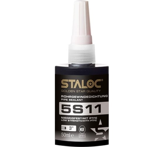 Изображение товара Резьбовой анаэробный герметик низкой прочности STALOC 5s11 50 мл 104409010