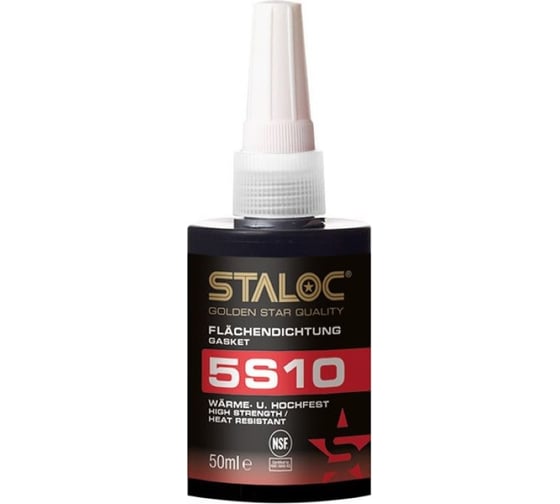 Изображение товара Фланцевый анаэробный герметик высокой прочности высокотемпературный STALOC 5s10 50 мл 104408958