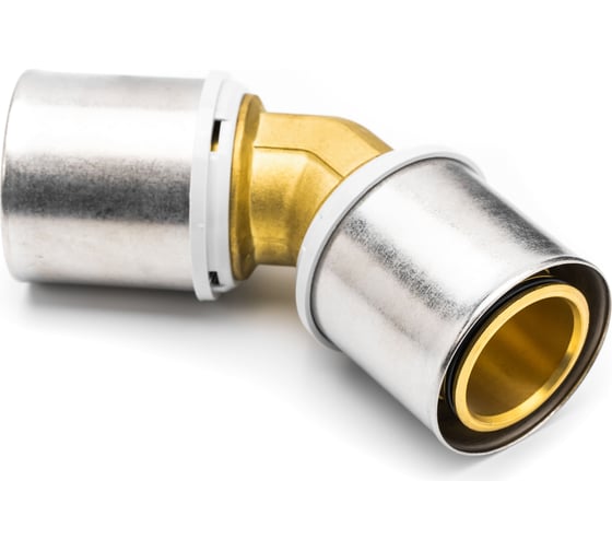 Изображение товара Угольник RIIFO Omni пресс латунь 45 40-40 1100045831